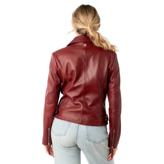 Kurtka skórzana damska Mauritius Cherry MWPasja