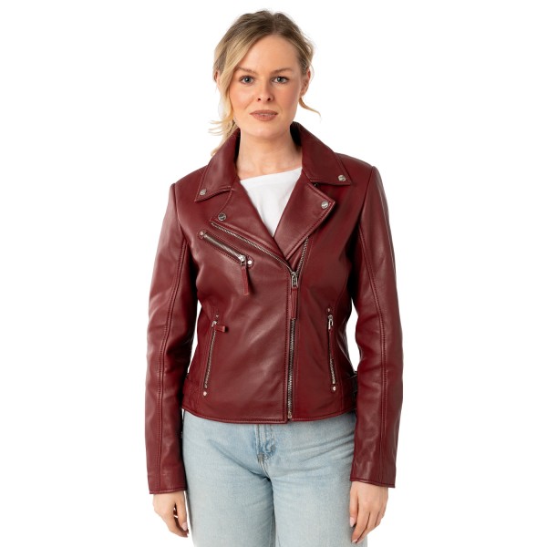 Kurtka skórzana damska Mauritius Cherry MWPasja