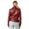 Kurtka skórzana damska Mauritius Cherry MWPasja – Kurtki skórzane