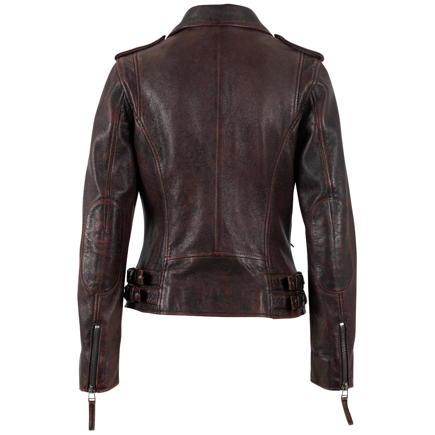 Kurtka skórzana damska Mauritius Vintage Burgundy MWPhoebe – Kurtki skórzane