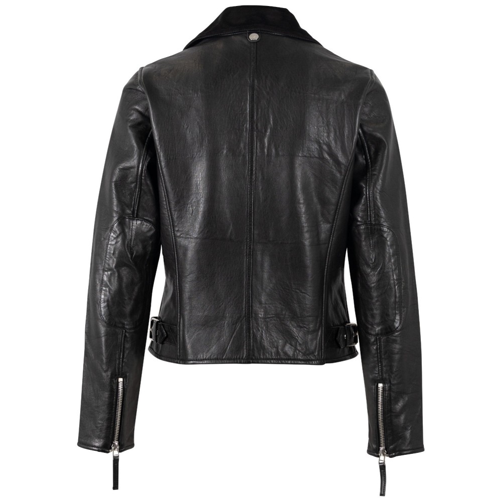 Kurtka skórzana damska Mauritius Czarna MWPosie