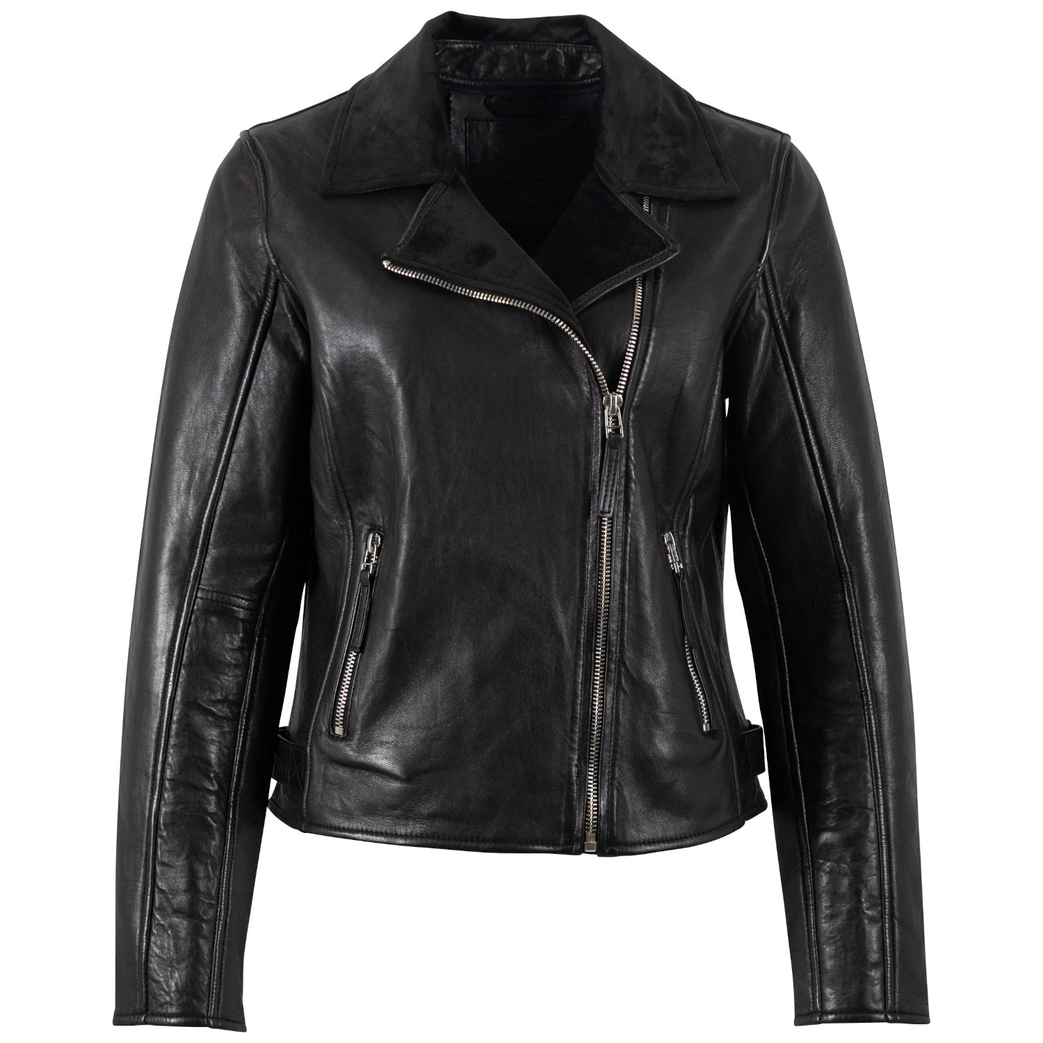 Kurtka skórzana damska Mauritius Czarna MWPosie – Kurtki skórzane