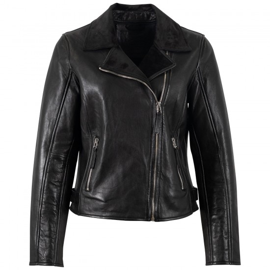 Kurtka skórzana damska Mauritius Czarna MWPosie