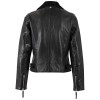 Kurtka skórzana damska Mauritius Czarna MWPosie – Kurtki skórzane