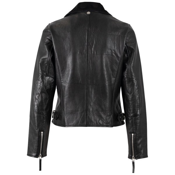 Kurtka skórzana damska Mauritius Czarna MWPosie