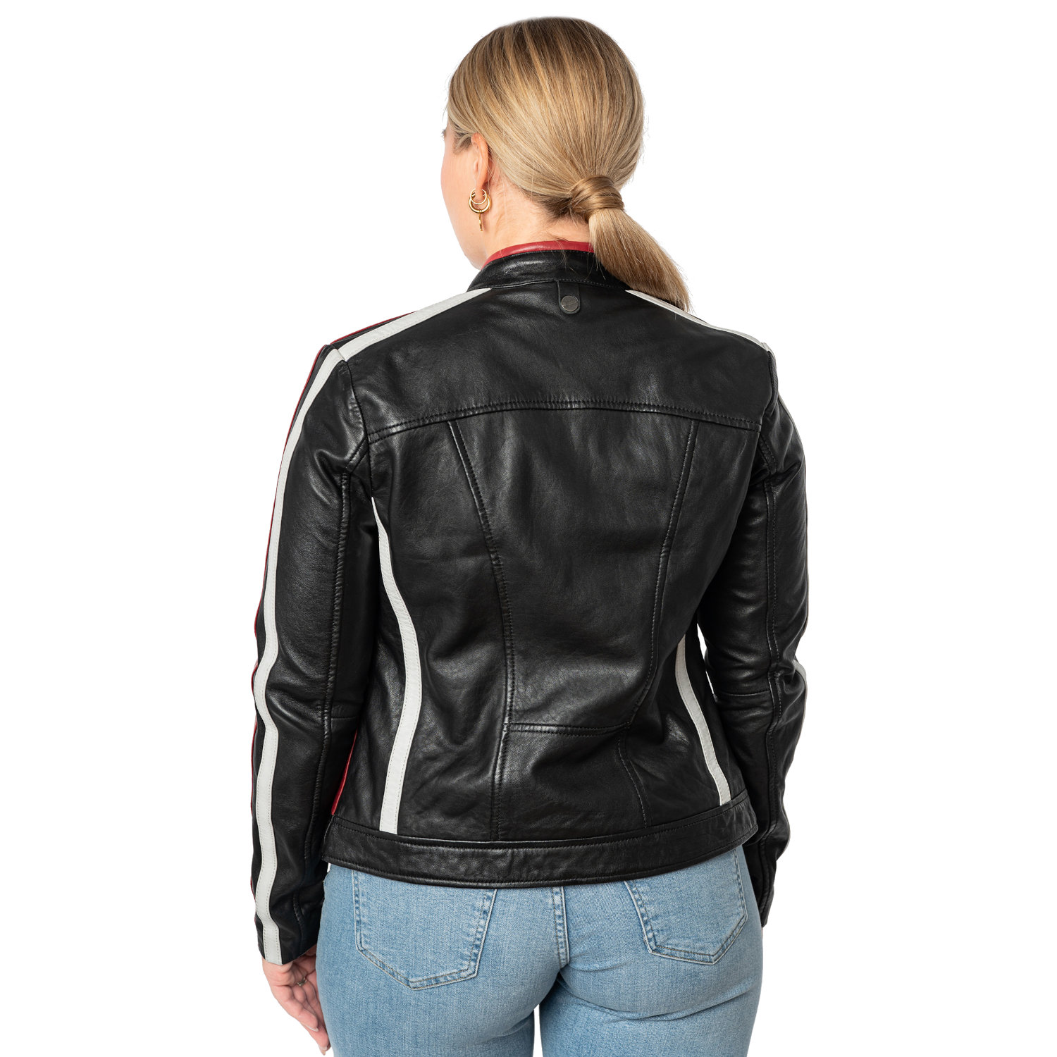 Kurtka skórzana damska Mauritius Czarna MWRena