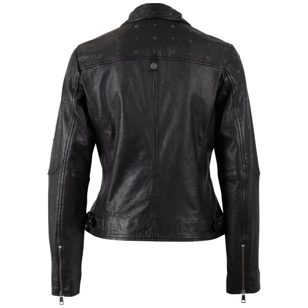 Kurtka skórzana damska Mauritius Czarna MWSharli