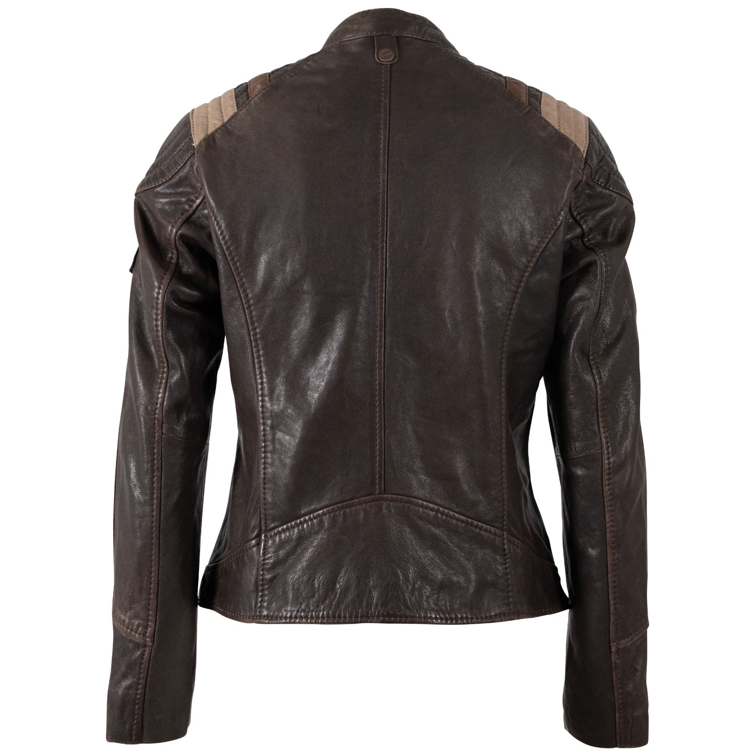 Kurtka skórzana damska Mauritius brązowa MWSpeeda – BLACK FRIDAY