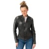Kurtka skórzana damska Mauritius Czarna MWSpeeda - readytowear