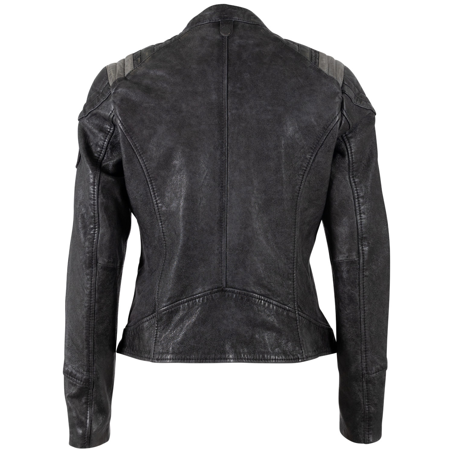 Kurtka skórzana damska Mauritius Czarna MWSpeeda – Kurtki skórzane