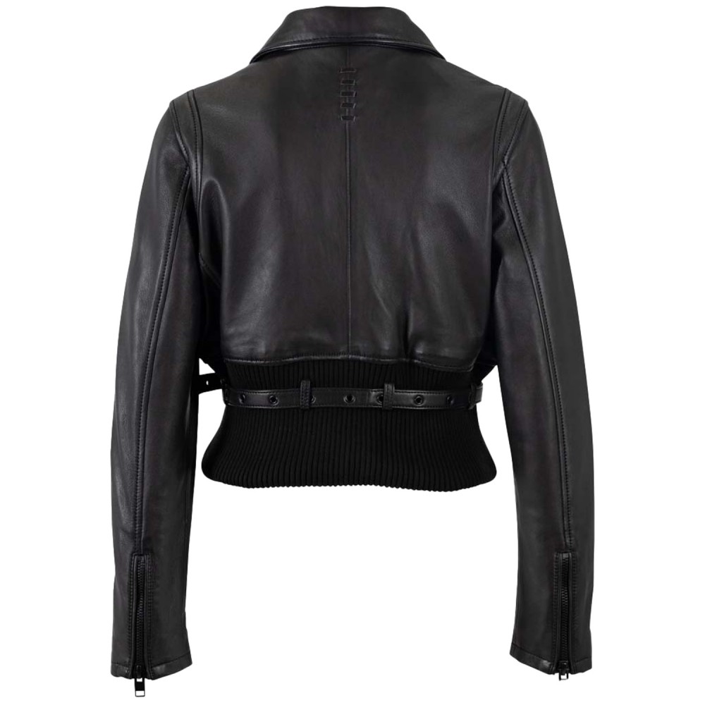 Kurtka skórzana damska Mauritius Czarna MWSunniva - readytowear