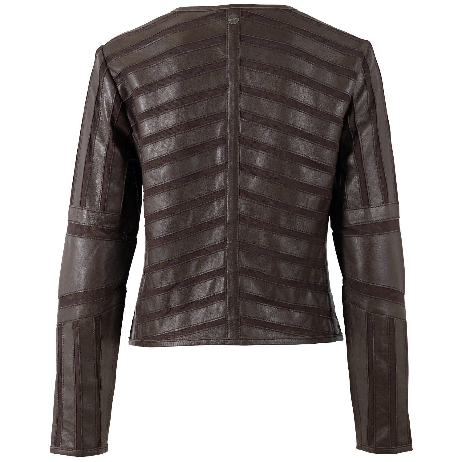 Kurtka skórzana damska Mauritius brązowa MWSuri – Kurtki skórzane