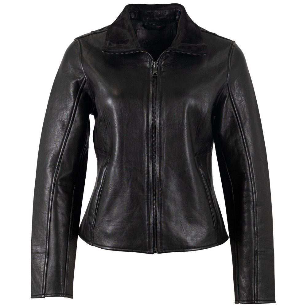 Kurtka skórzana damska Mauritius Czarna MWTabitha - readytowear