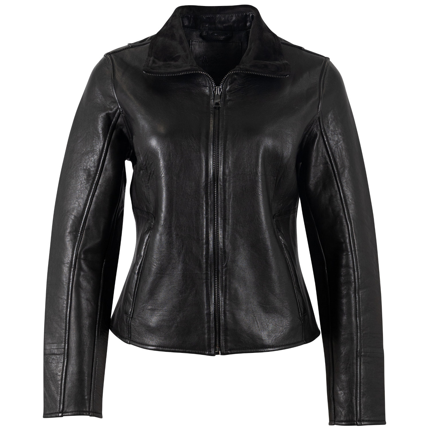 Kurtka skórzana damska Mauritius Czarna MWTabitha – Kurtki skórzane