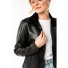 Kurtka skórzana damska Mauritius Czarna MWTabitha – Kurtki skórzane