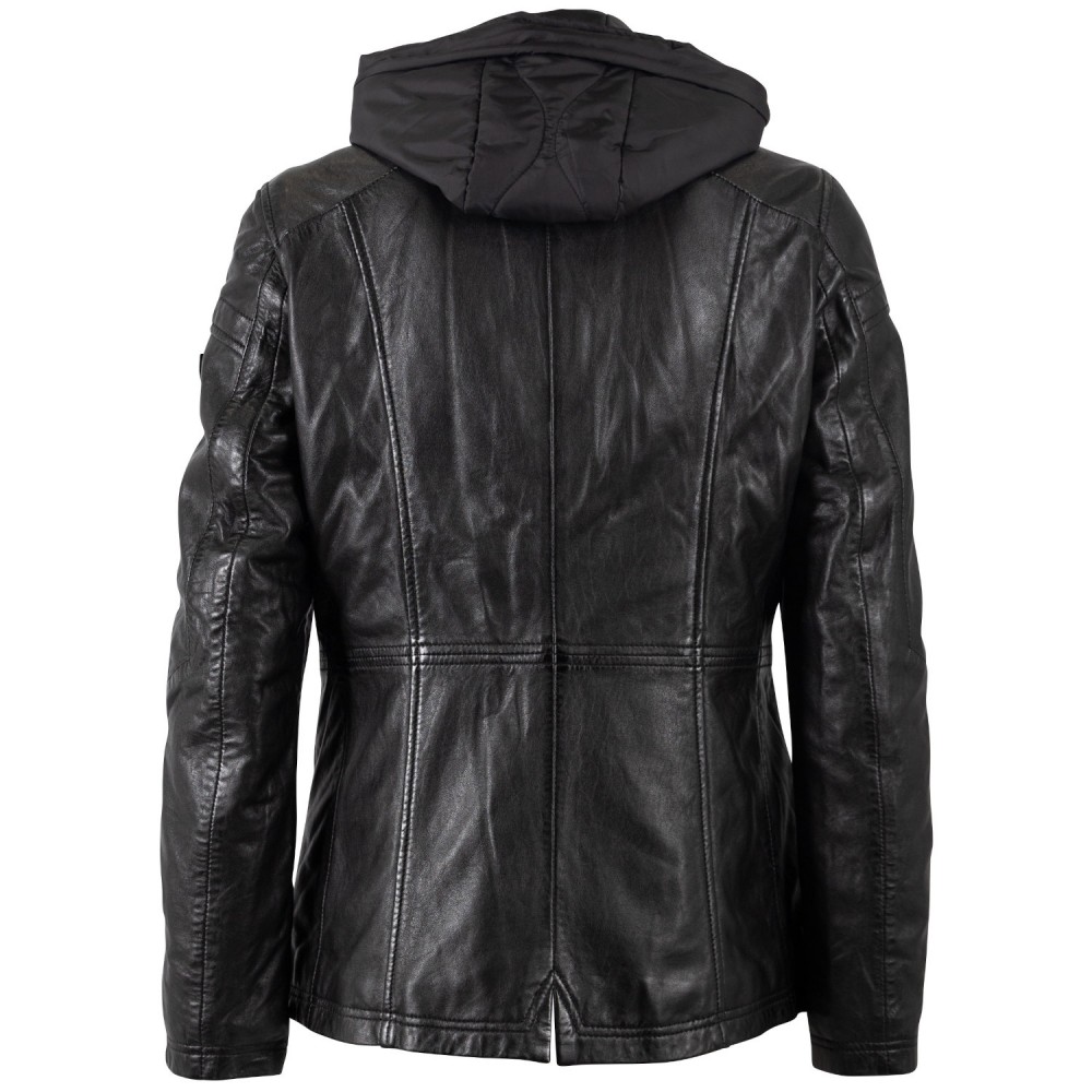 Kurtka skórzana damska Mauritius Czarna MWTaja - readytowear