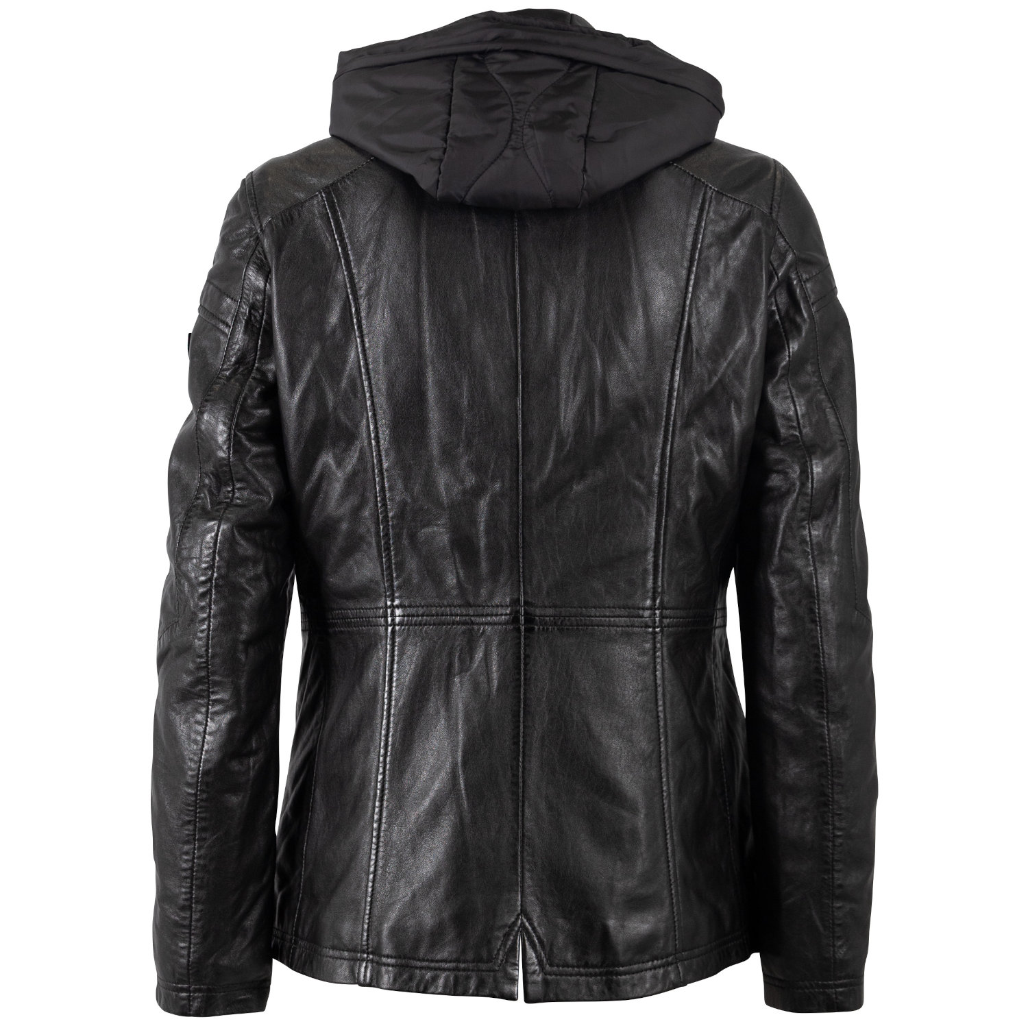 Kurtka skórzana damska Mauritius Czarna MWTaja – Kurtki skórzane