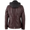 Kurtka skórzana damska Mauritius Burgundowa MWTaja – Kurtki skórzane Kurtka skórzana damska Mauritius Burgundowa MWTaja – Kurtki skórzane
