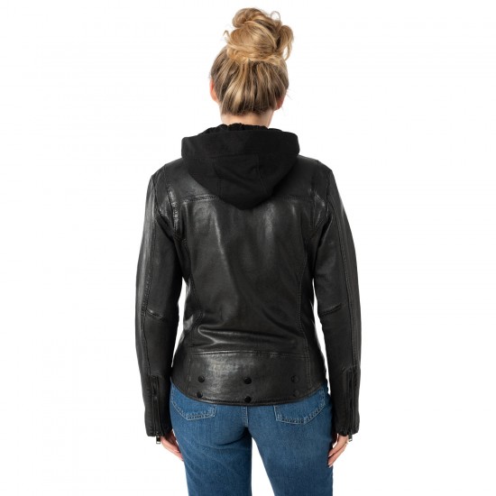Kurtka skórzana damska Mauritius Czarna MWTary