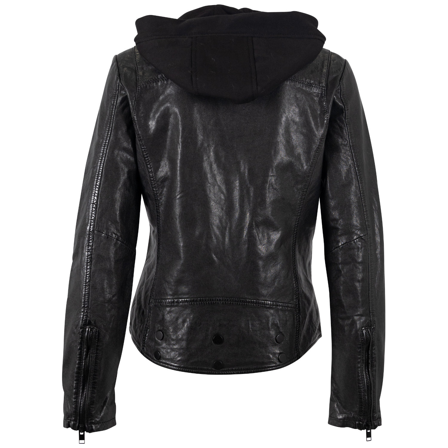 Kurtka skórzana damska Mauritius Czarna MWTary – Kurtki skórzane