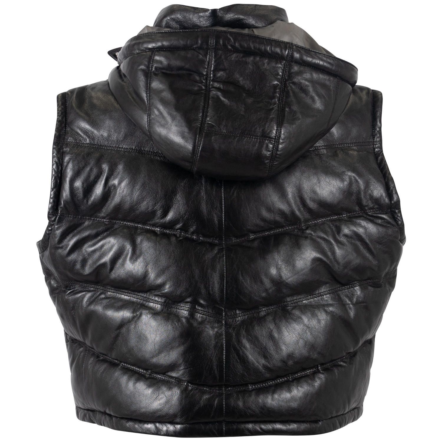 Kamizelka skórzana damska Mauritius Czarna MWValla – Kamizelki skórzane