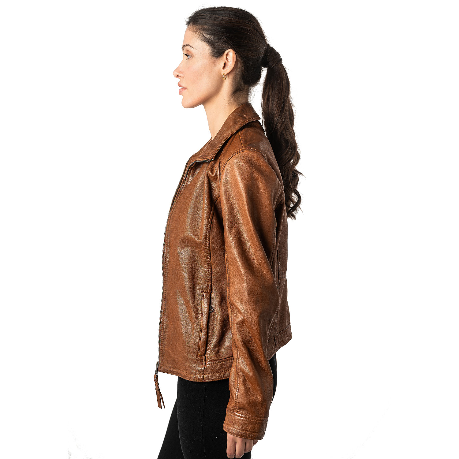 Kurtka skórzana damska Mauritius Cognac MWWalli – Kurtki skórzane Kurtka skórzana damska Mauritius Cognac MWWalli – Kurtki skórzane