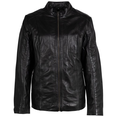 Kurtka skórzana damska Mauritius Czarna MWYaria