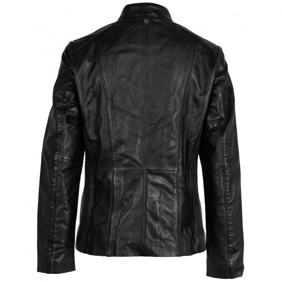 Kurtka skórzana damska Mauritius Czarna MWYaria