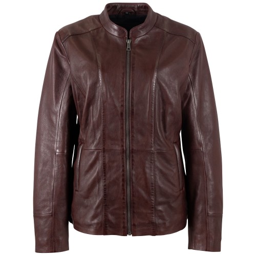 Kurtka skórzana damska Mauritius Cherry Blossom MWYbba