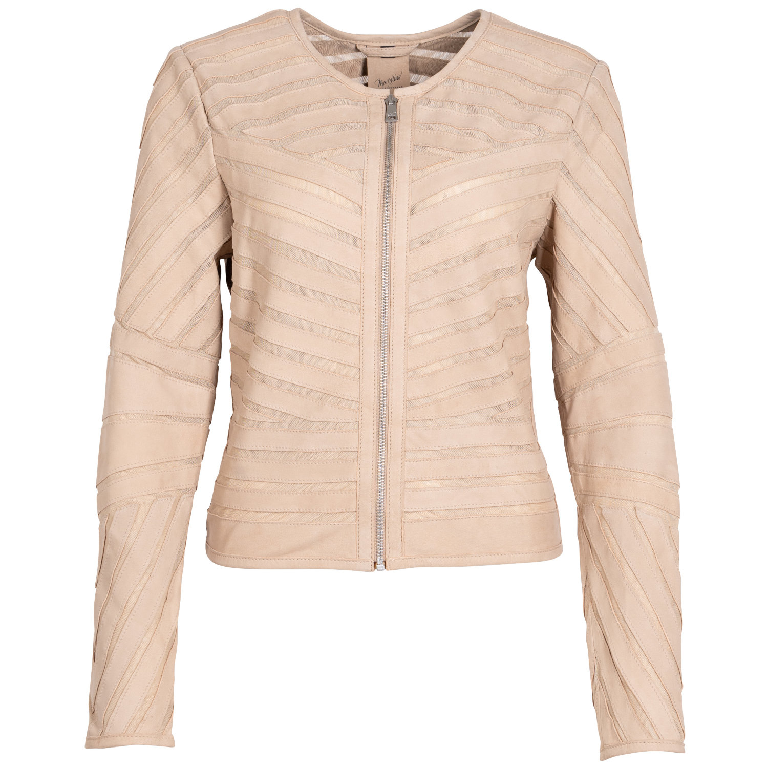 Kurtka skórzana damska Mauritius Beżowa MWYva – Kurtki skórzane Kurtka skórzana damska Mauritius Beżowa MWYva – Kurtki skórzane