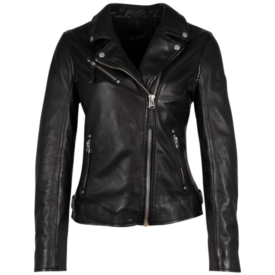 Kurtka skórzana damska Mauritius Czarna PGG