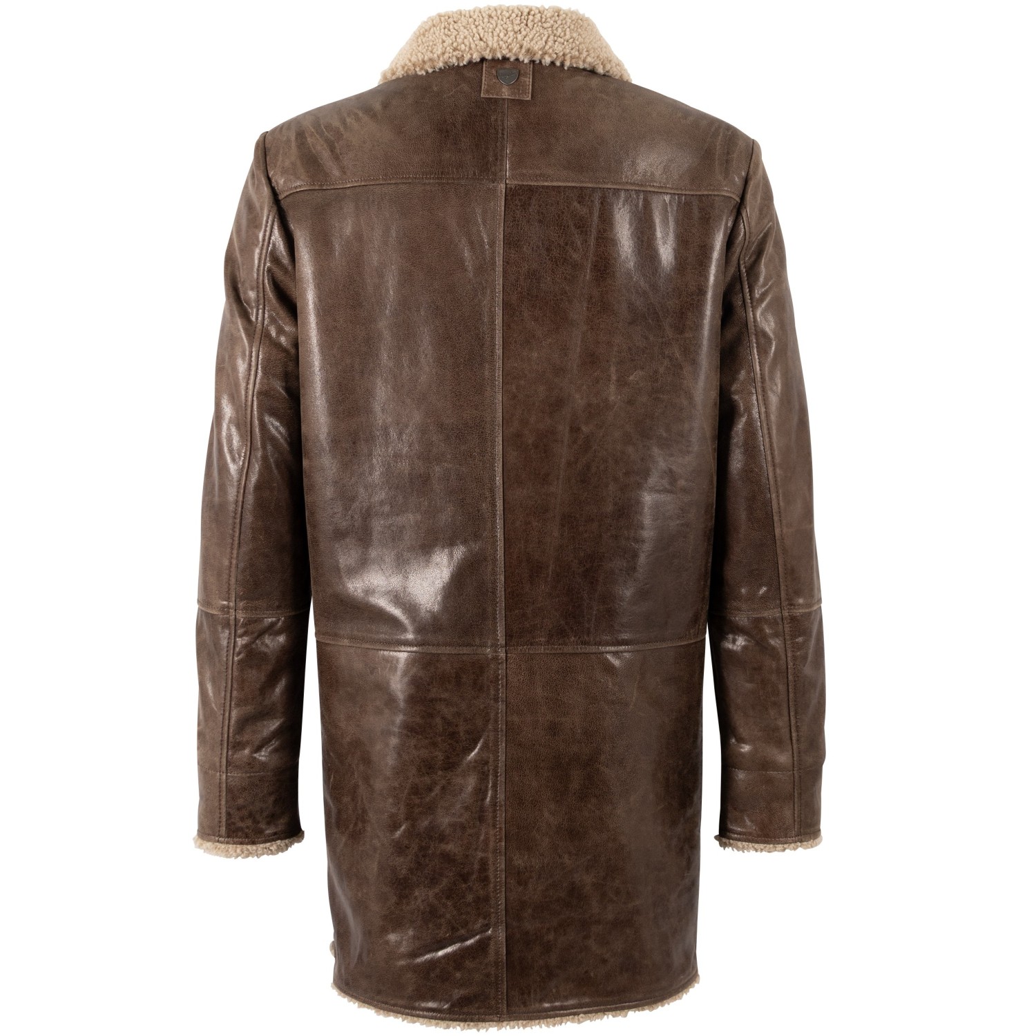 Męski płaszcz futrzany Mauritius Vintage Brown MMApppalacho