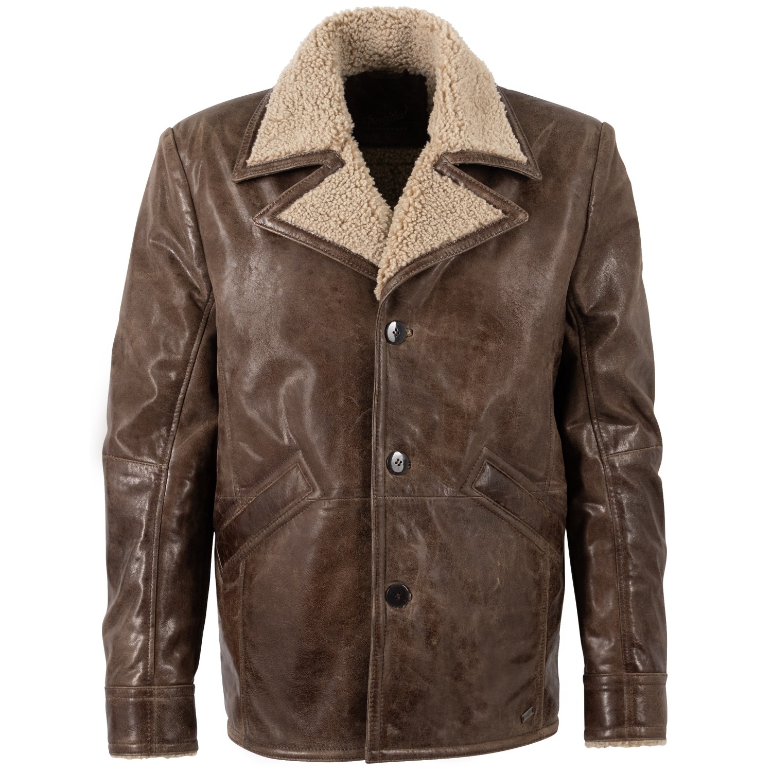 Męski płaszcz futrzany Mauritius Vintage Brown MMBrotch