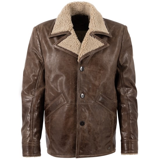 Męski płaszcz futrzany Mauritius Vintage Brown MMBrotch