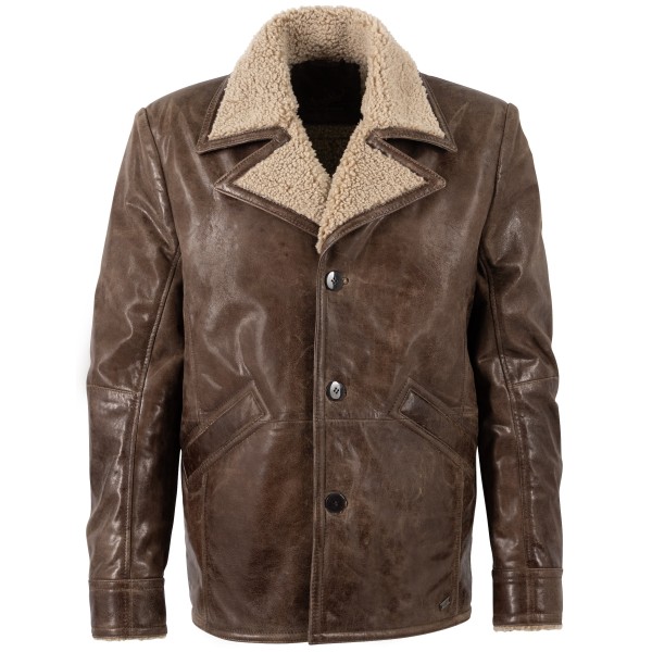 Męski płaszcz futrzany Mauritius Vintage Brown MMBrotch