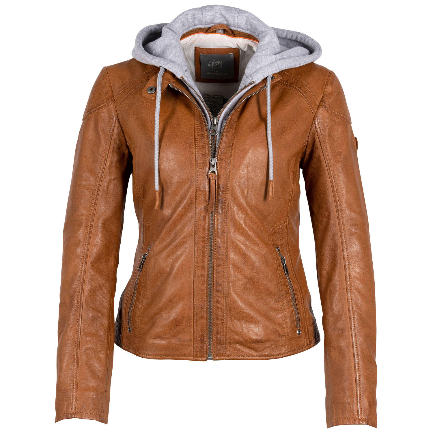 Kurtka skórzana damska Gipsy Cognac April – Kurtki skórzane Kurtka skórzana damska Gipsy Cognac April – Kurtki skórzane