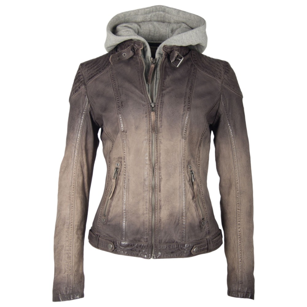 Kurtka skórzana damska Gipsy Cascha Grey Kurtka skórzana damska Gipsy Cascha Grey - readytowear