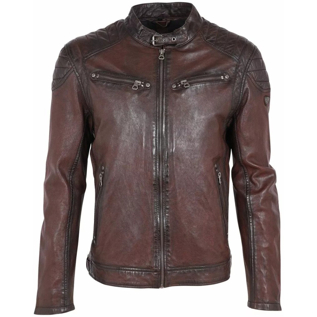 Męska skórzana kurtka Gipsy Cherry Colt W18 LASANV – ODZIEŻ