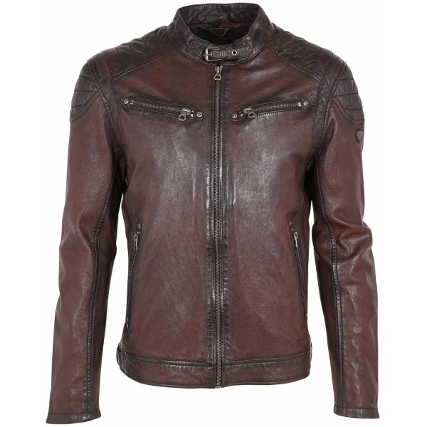 Męska skórzana kurtka Gipsy Cherry Colt W18 LASANV