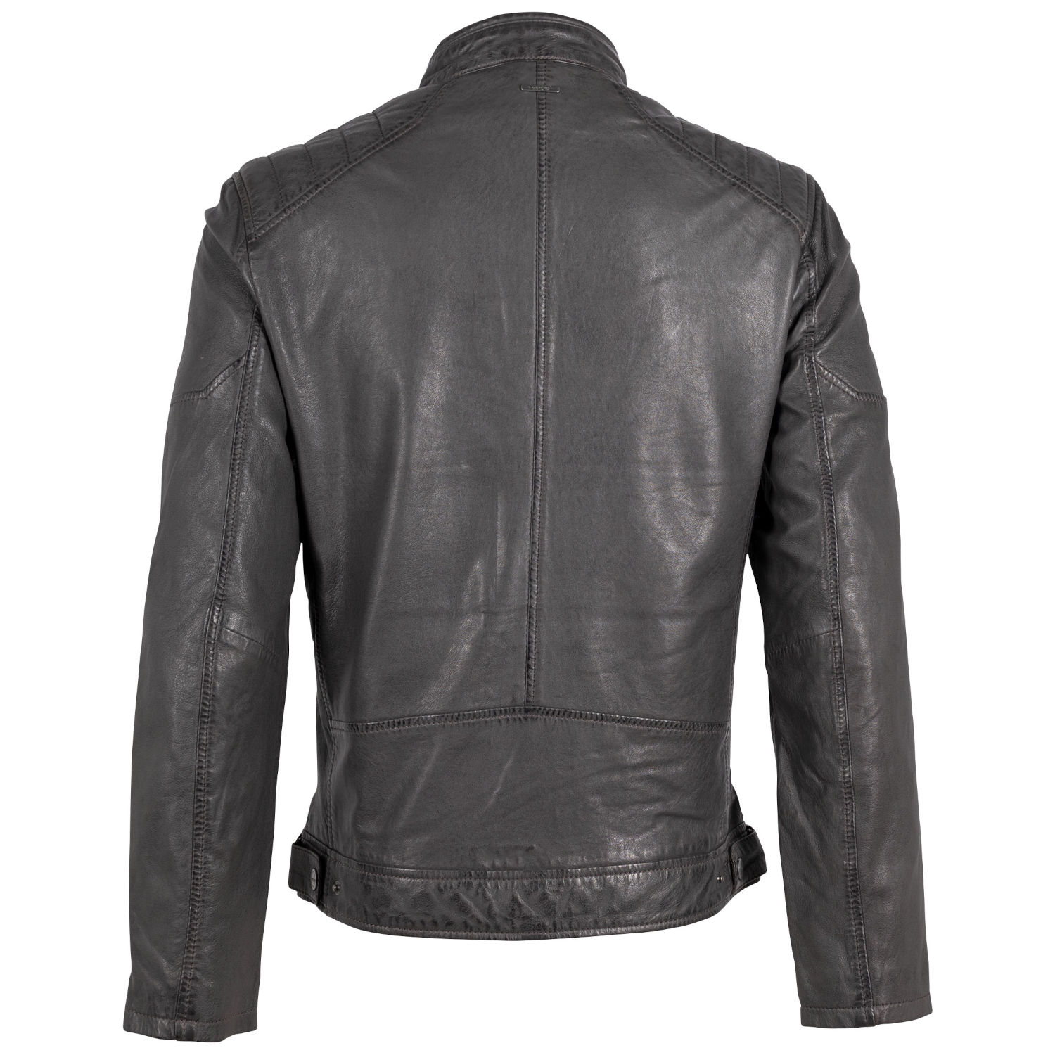 Męska skórzana kurtka Deercraft Ciemny antracyt DMJaimi – BLACK FRIDAY