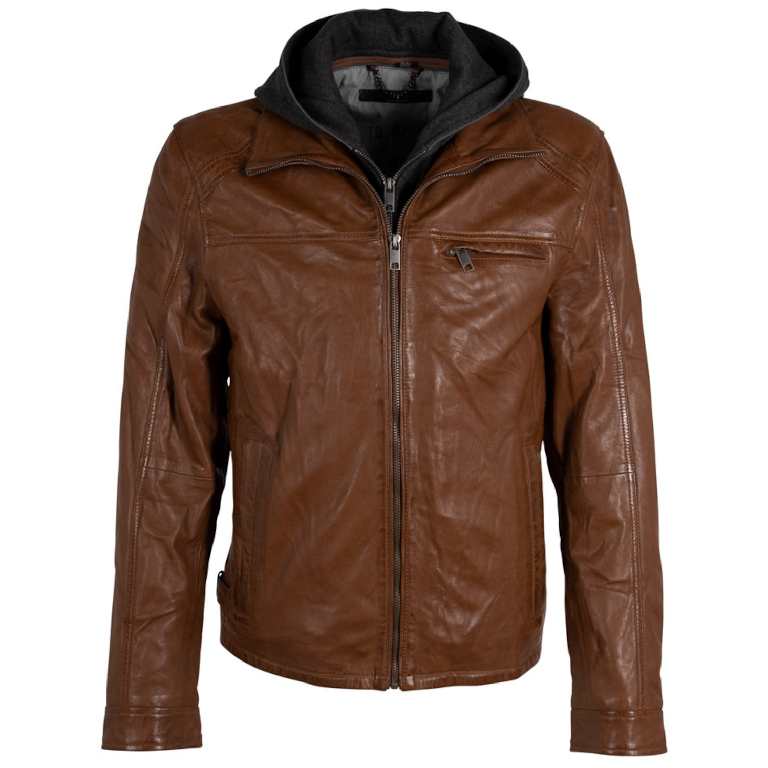 Męska skórzana kurtka Deercraft Cognac DMRics – BLACK FRIDAY