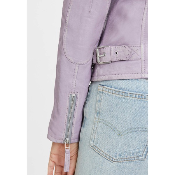 Kurtka skórzana damska Gipsy Lavender Purple Faiza – Kurtki skórzane — fotografia 7