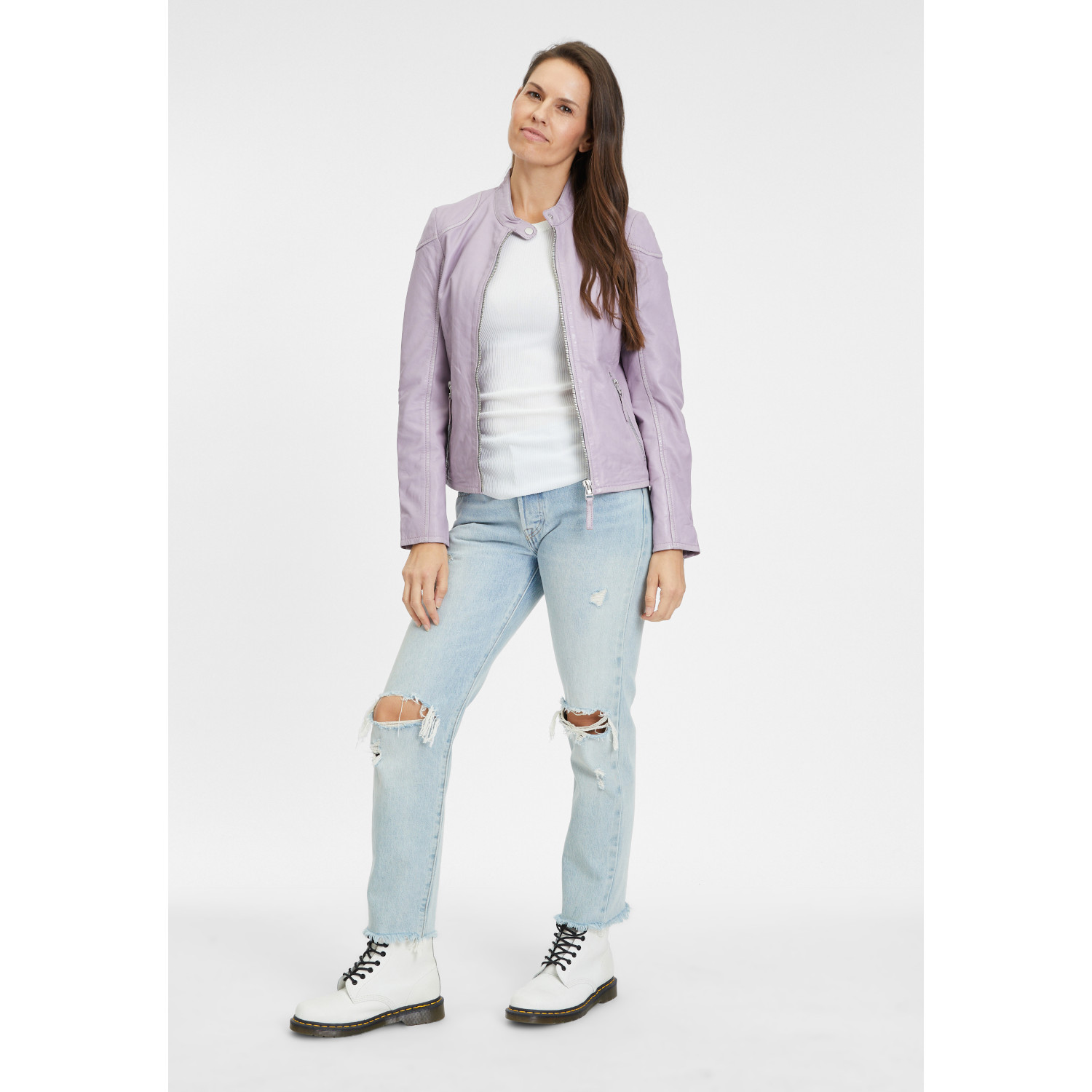 Kurtka skórzana damska Gipsy Lavender Purple Faiza – Kurtki skórzane Kurtka skórzana damska Gipsy Lavender Purple Faiza – Kurtki skórzane