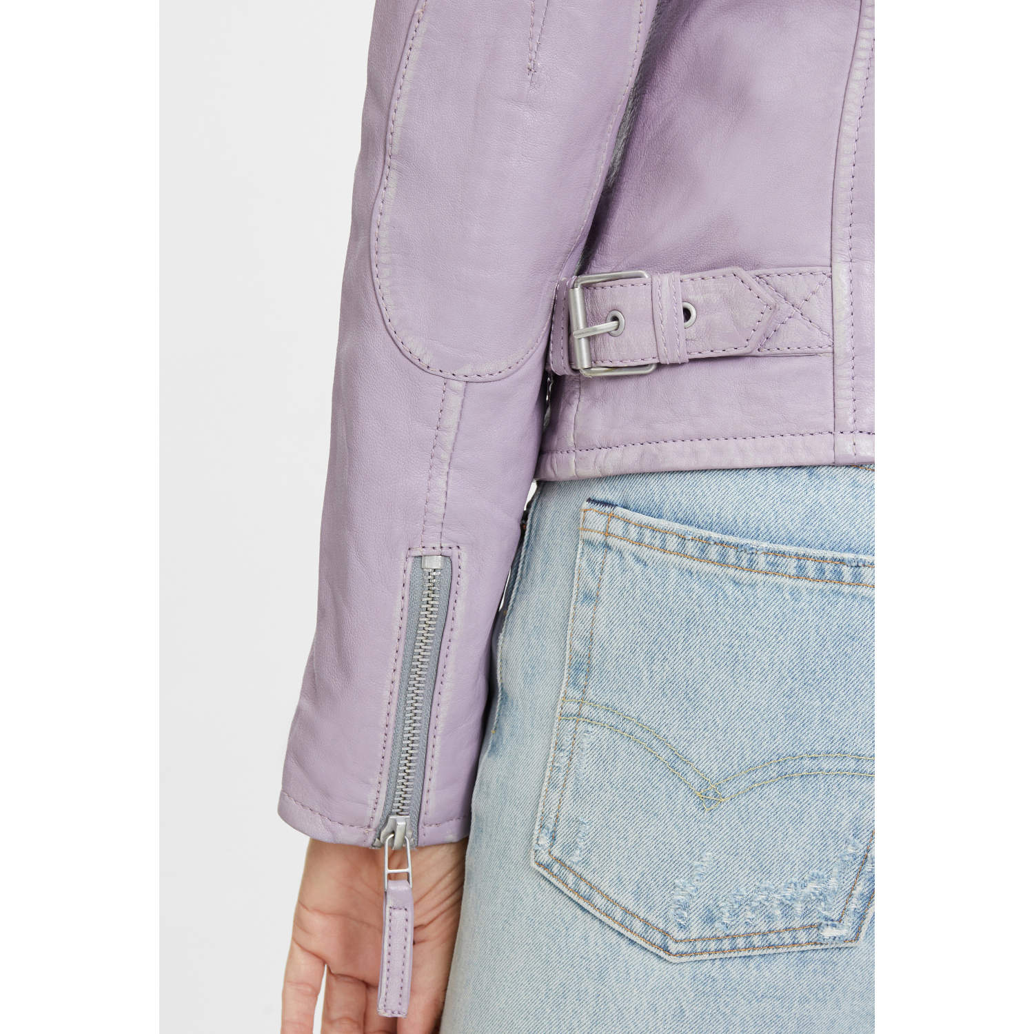 Kurtka skórzana damska Gipsy Lavender Purple Faiza – Kurtki skórzane Kurtka skórzana damska Gipsy Lavender Purple Faiza – Kurtki skórzane