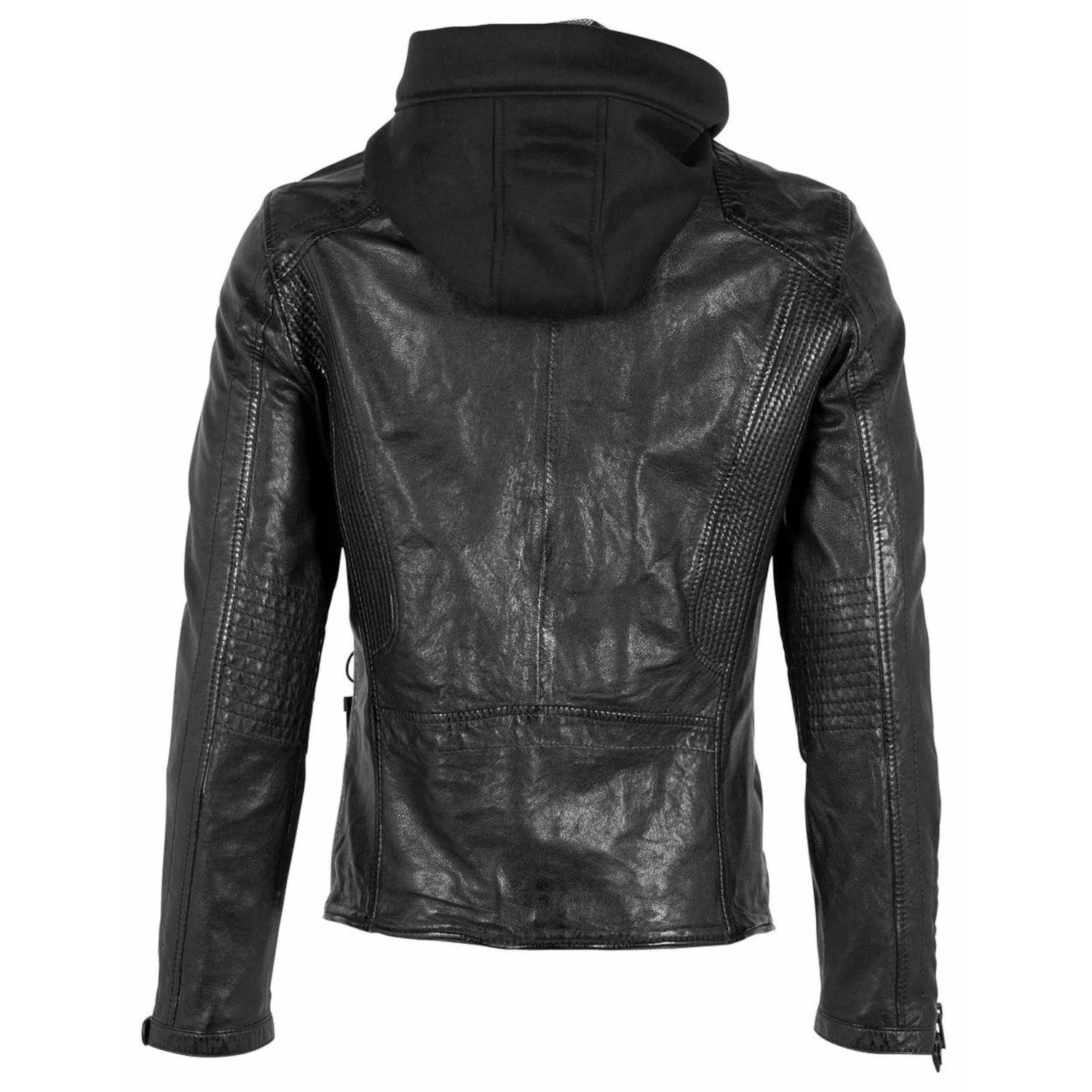 Męska skórzana kurtka Gipsy Czarna G2MAidon MF LAJORV – BLACK FRIDAY