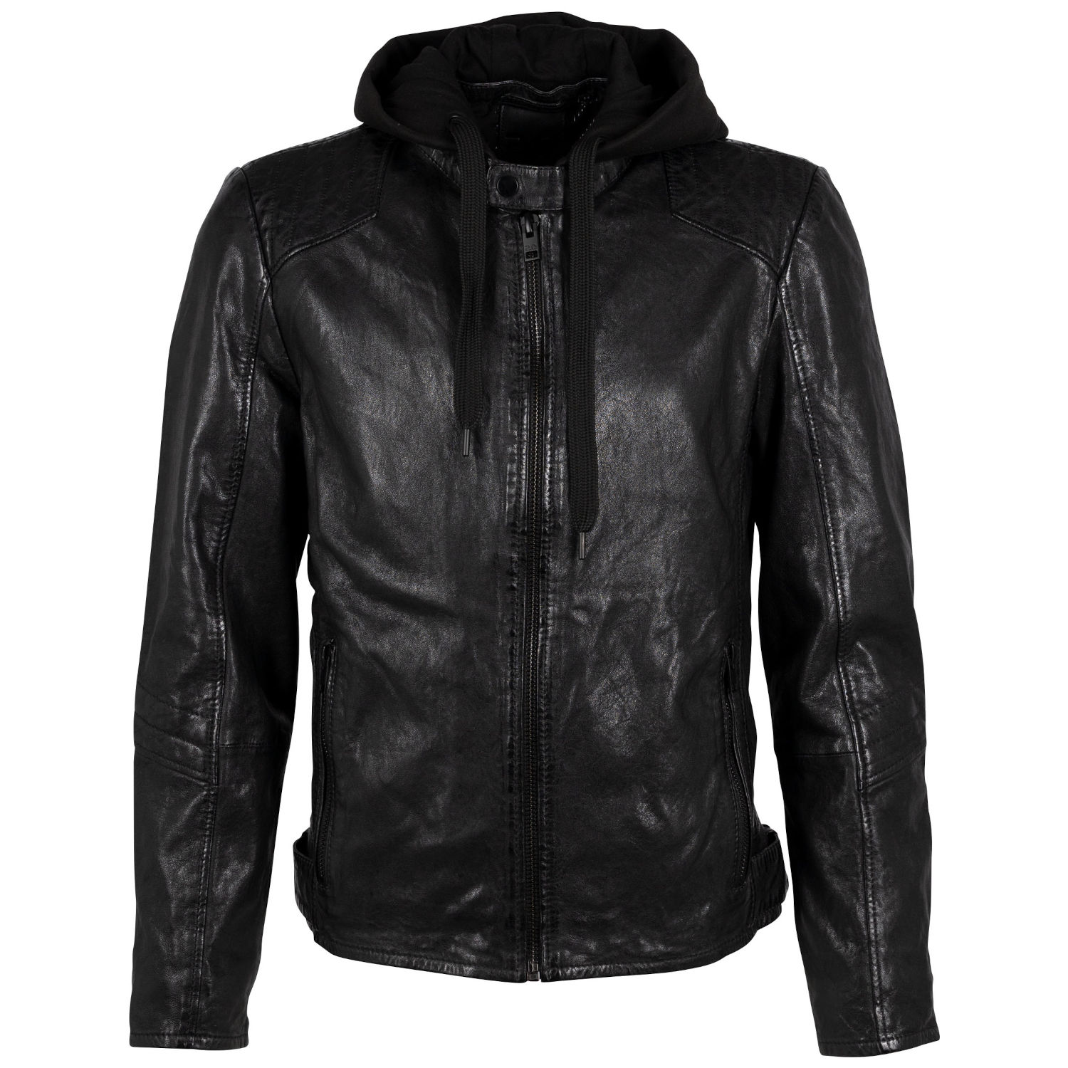 Męska skórzana kurtka Gipsy Czarna G2MDaryon – BLACK FRIDAY