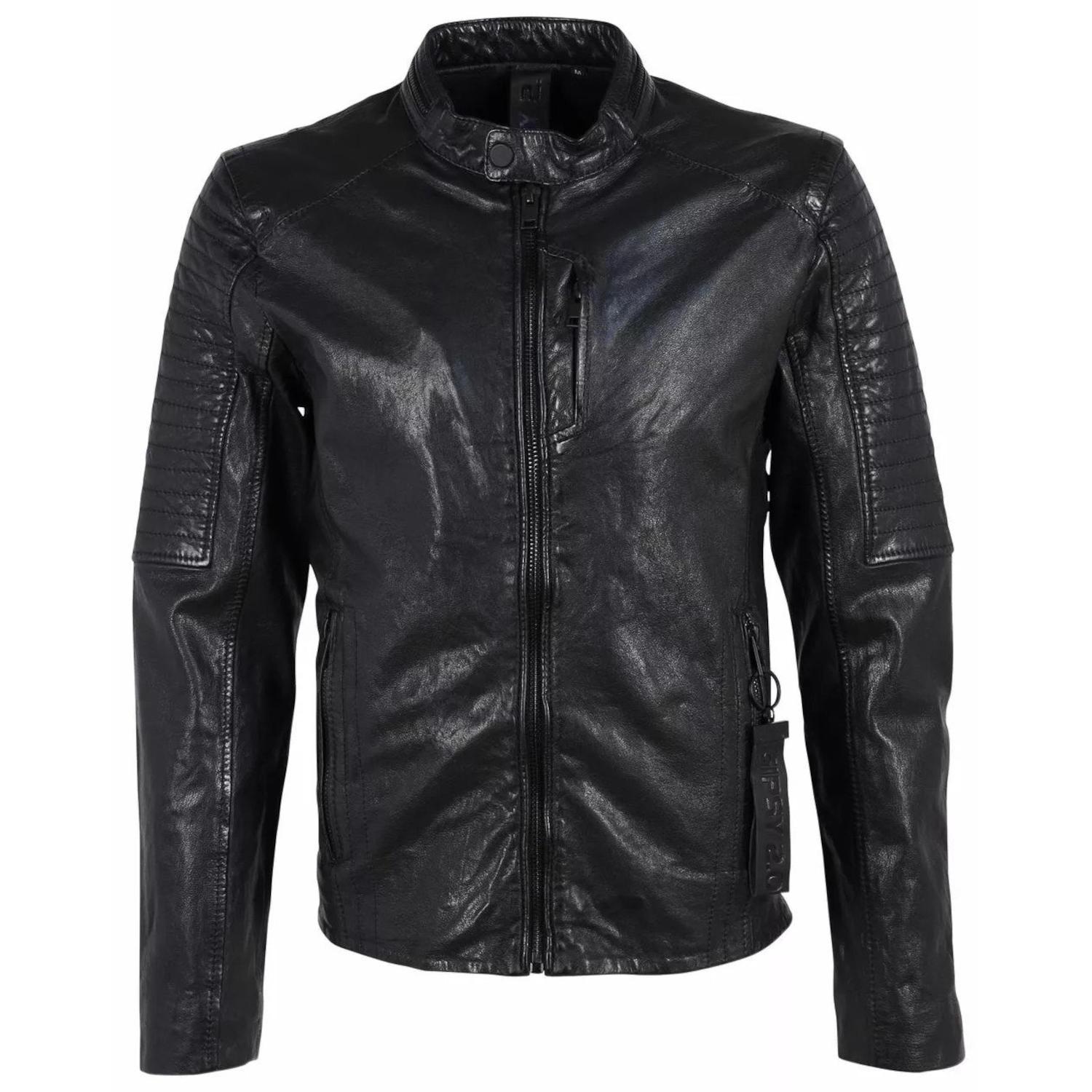 Męska skórzana kurtka Gipsy Czarna G2MEmrys – BLACK FRIDAY Męska skórzana kurtka Gipsy Czarna G2MEmrys – BLACK FRIDAY