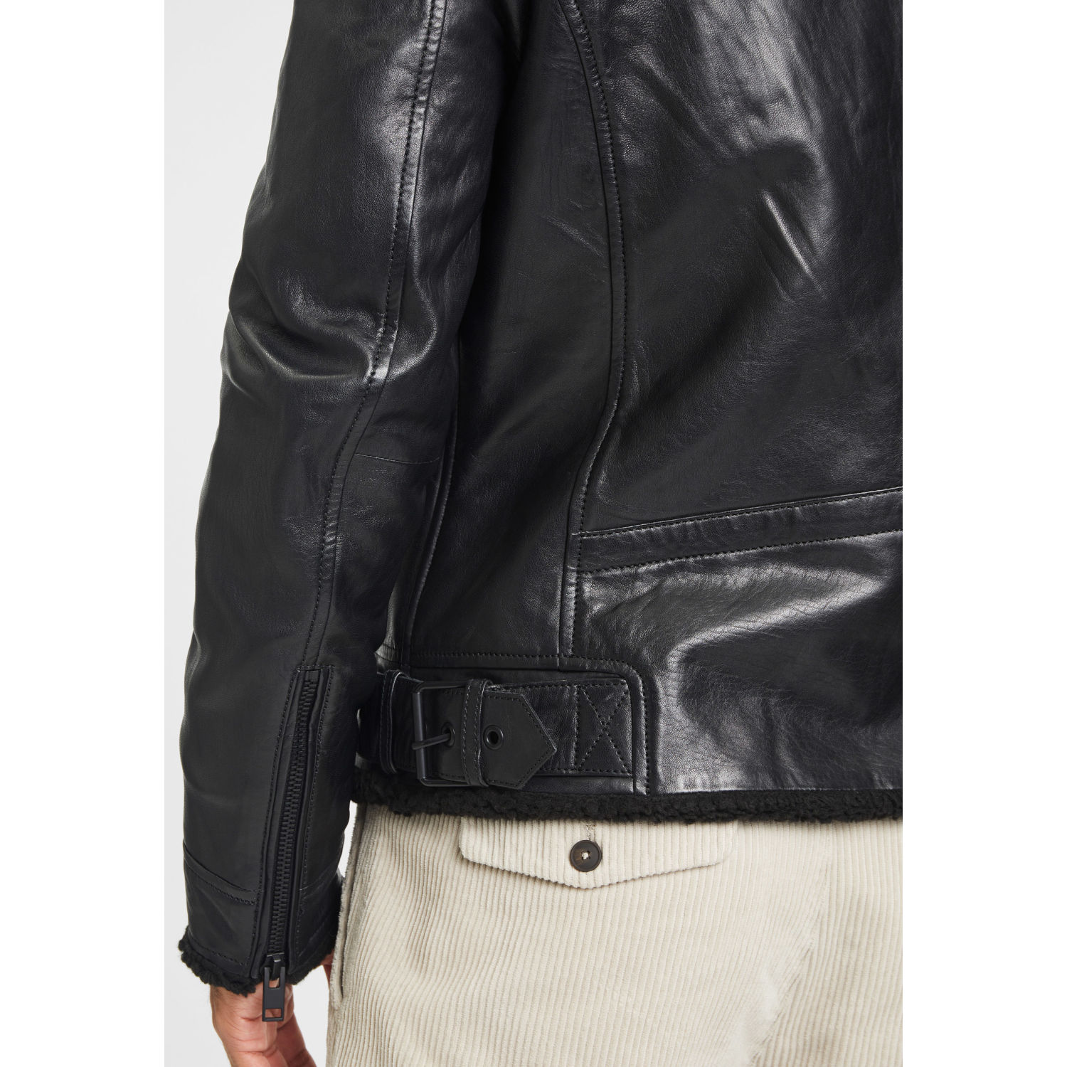 Męska skórzana kurtka Gipsy Czarna G2MEnno – BLACK FRIDAY