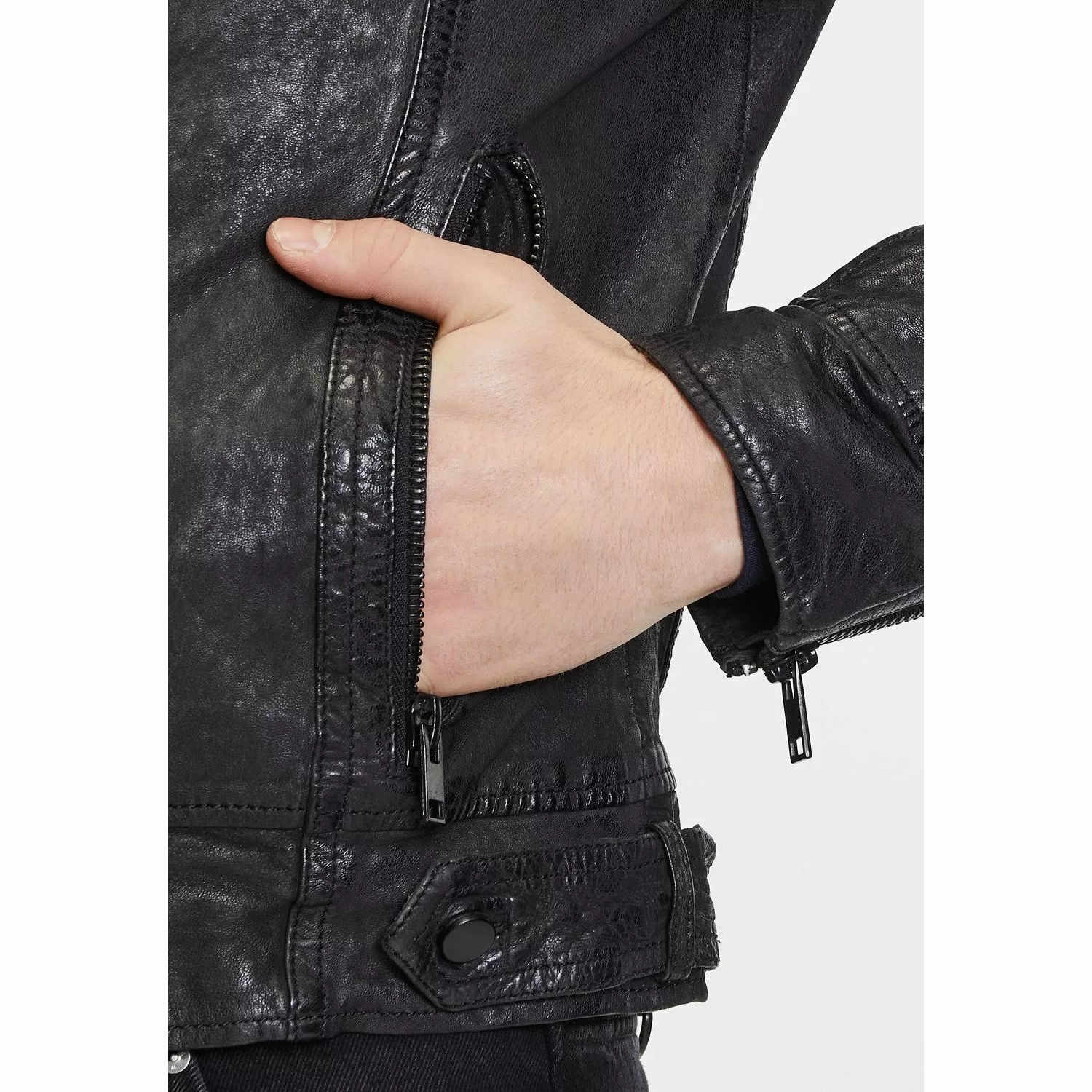 Męska skórzana kurtka Gipsy Czarna G2MFairan – BLACK FRIDAY Męska skórzana kurtka Gipsy Czarna G2MFairan – BLACK FRIDAY