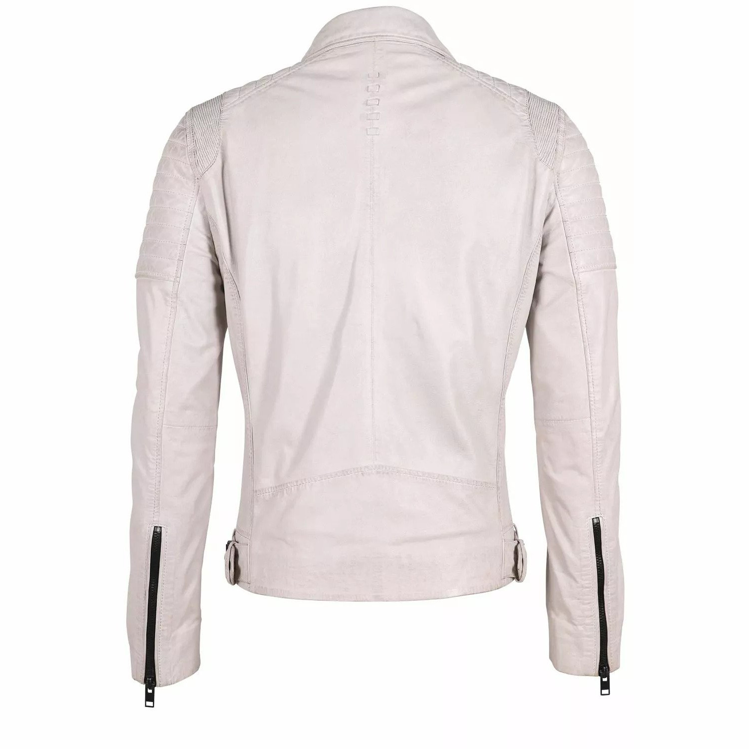 Męska skórzana kurtka Gipsy Off White G2MLyal SF LATEV – ODZIEŻ